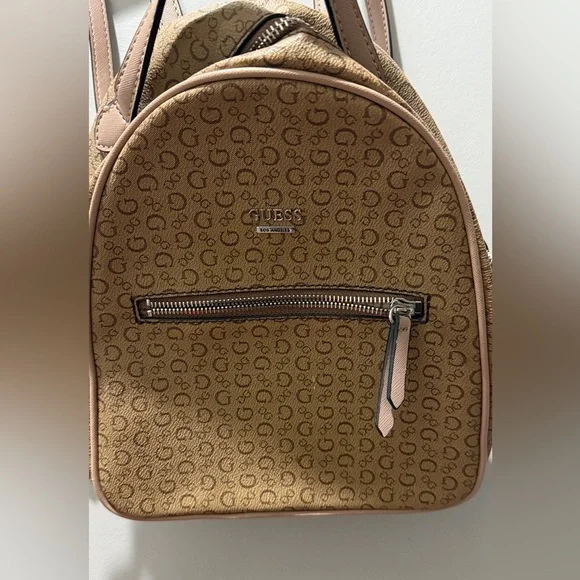 Guess Monogram Backpack Purse - Picture 2 of 7